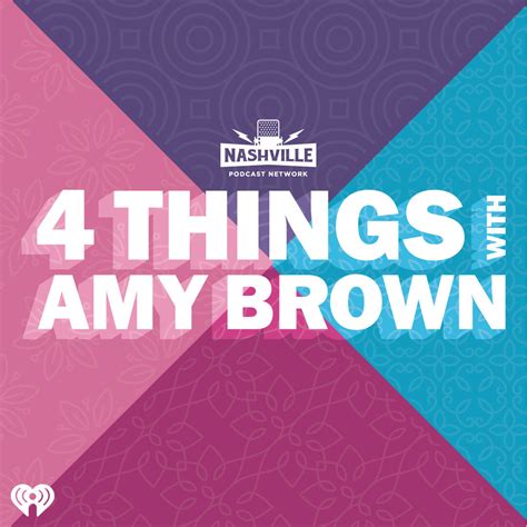 Amy of The Bobby Bones Show Releases New Podcast Called '4 Things With Amy Brown' | Bobby Bones ...