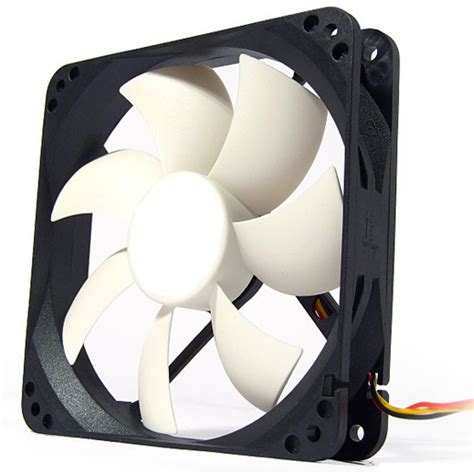 Тихий вентилятор 120 мм с белыми лопастями Nexus BASIC D12SL-12 BW ...