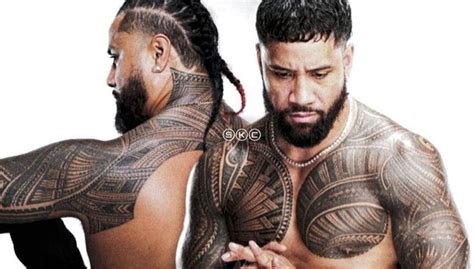 Jimmy & Jey uso | Roman reigns, Samoan men, Types of fade haircut