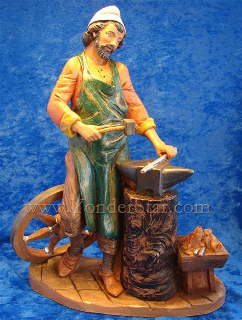 Orion - 12" Fontanini Nativity Blacksmith 52910 - Yonder Star Christmas ...