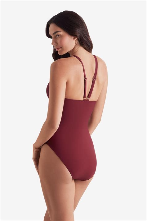 Mimi Flamingo Soleil Solids Ivey One Piece – VENUS