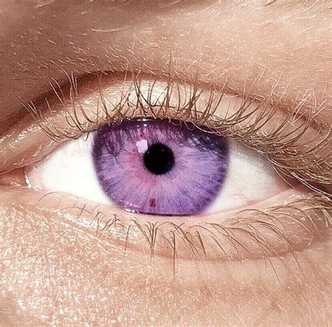 Lilac eye | Eye color chart, Beautiful eyes color, Purple eyes