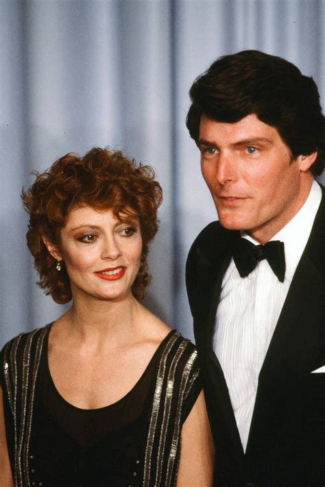 On Beauty: Susan Sarandon | Christopher reeve, Superman photos ...