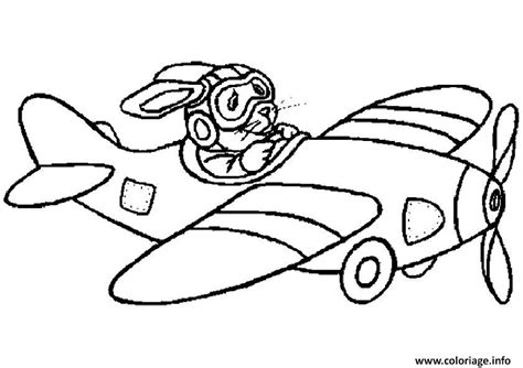 Coloriage Avion 17 Dessin Avion à imprimer
