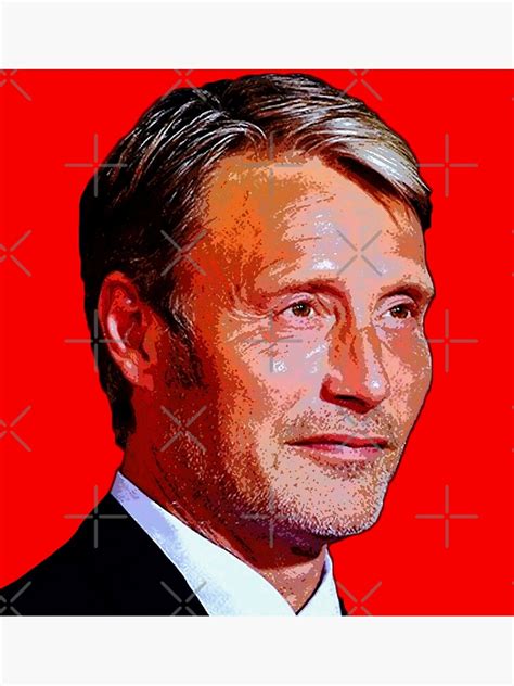 "mads mikkelsen" Poster for Sale by oryan80 | Redbubble