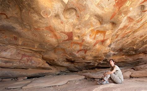 The Laas Geel cave paintings in Hargeisa, Somaliland, are thought to be ...