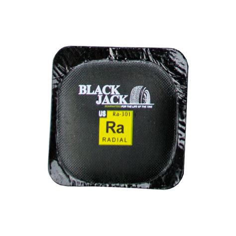 Ra-301 - 1 3/4" (45mm) Square Radial Tire Patch - BlackJack Tire ...