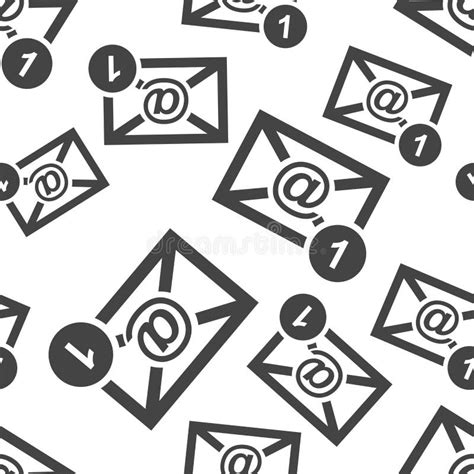 Email Pattern Background stock illustration. Illustration of icon - 6560888