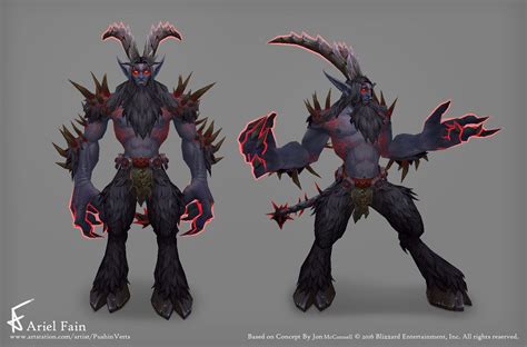 ArtStation - Legion - SAYTR - NIGHTMARE, Ariel Fain | Concept art, Wow ...