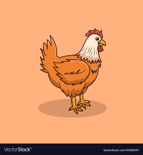 Chicken Royalty Free Vector Image - VectorStock