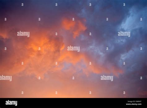 Beautiful sunset clouds Stock Photo - Alamy