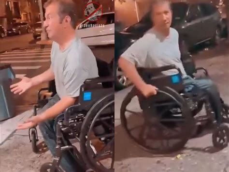 Karma Strikes After One-Legged White Man Spews Slurs in Viral Clip