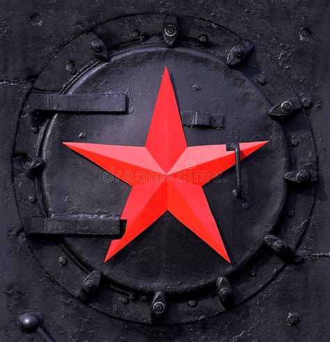 Roter Stern stockfoto. Bild von kommunistisch, metapher - 14324150