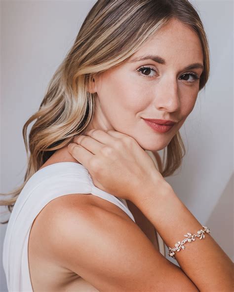 Alexa Pearl & Crystal Bracelet - Shop Wedding Jewelry | Dareth Colburn