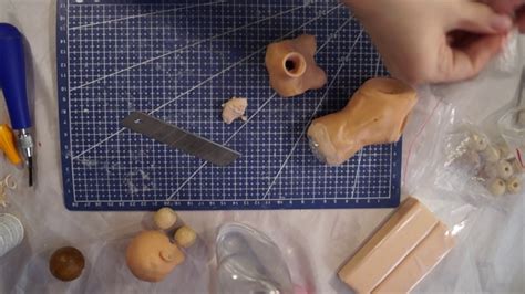 Шарнирная кукла своими руками с нуля часть 10. Шейный и торсовый шарнир ...