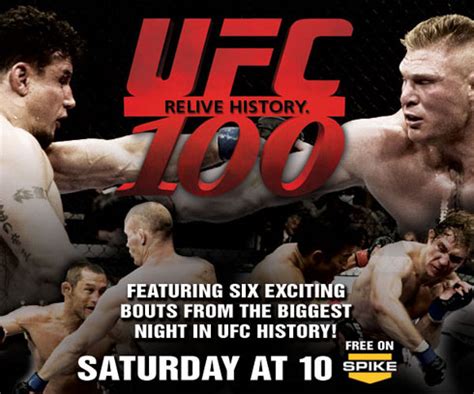 UFC 100 video: Lesnar vs Mir and more on Spike TV tonight at 10 p.m. ET ...