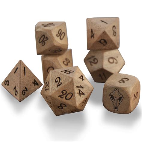 wooden dice pre order mage hand press