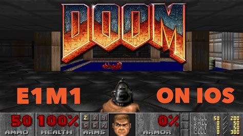 Doom E1M1 on iOS! - YouTube
