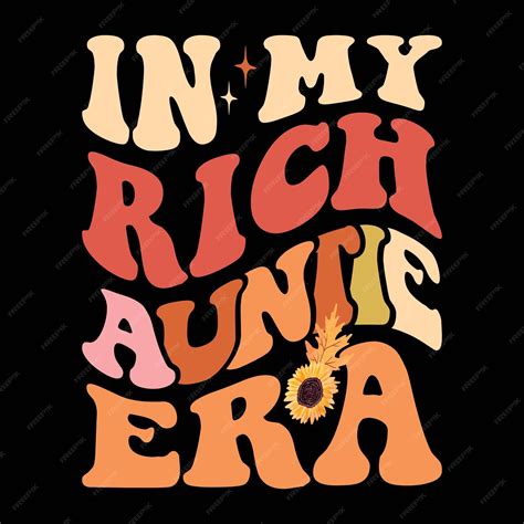 En la era de mi tía rica | Vector Premium