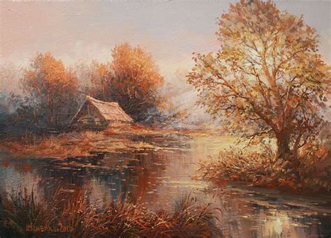 Ivanenko Michail | Russian landscape, Painting, Portrait painting