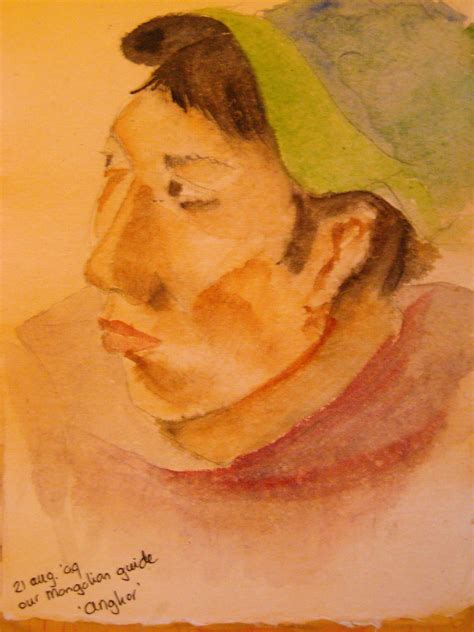 Mongolian faces, Anku | Travel sketches, Travel around the world, Sketches