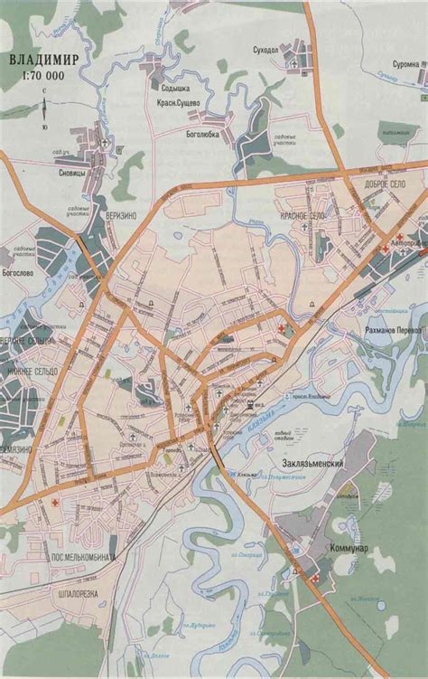 Владимир город карта города