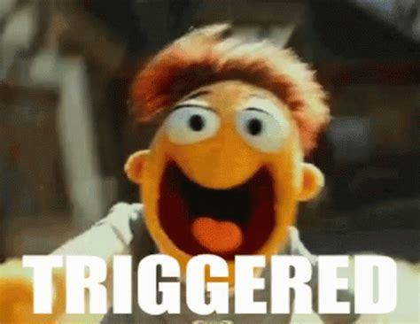 Triggered Muppets GIF - Triggered Muppets Run - Discover & Share GIFs