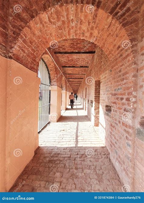Inside of Cellular Jail of Andaman Islands Editorial Stock Image