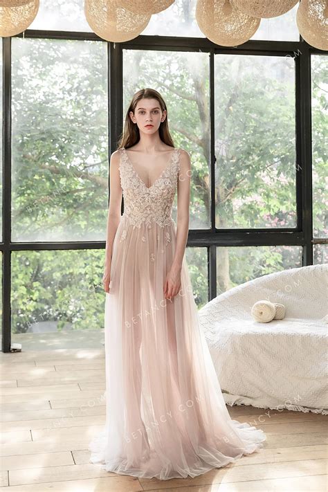 Dusty Rose Lace Bridesmaid Dresses