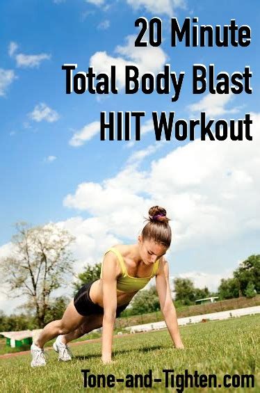 20 Minute Total Body HIIT Workout