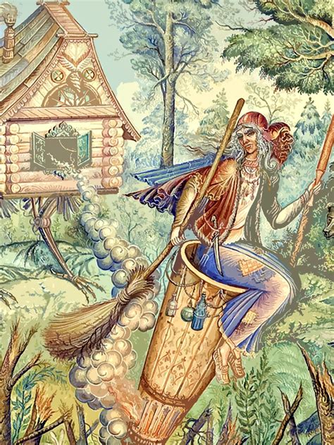 adam raised a cain : BABA YAGA 🧙🏻‍♀️ In Slavic folklore, Baba Yaga,...