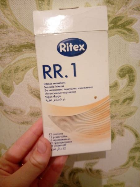 Презервативы Ritex RR.1 | отзывы