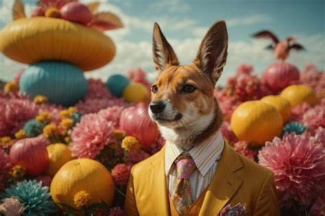 Premium AI Image | Anthropomorphic animals