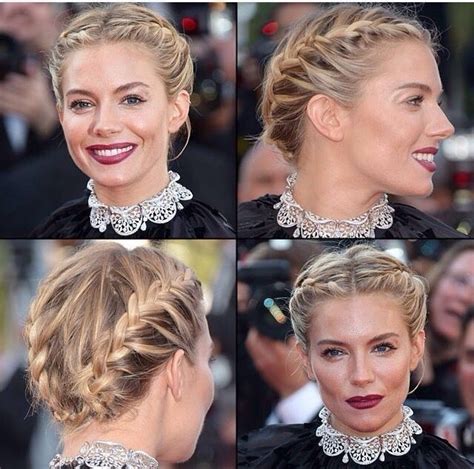 Pin by Екатерина on Стрижки | Braids for short hair, Sienna miller hair ...