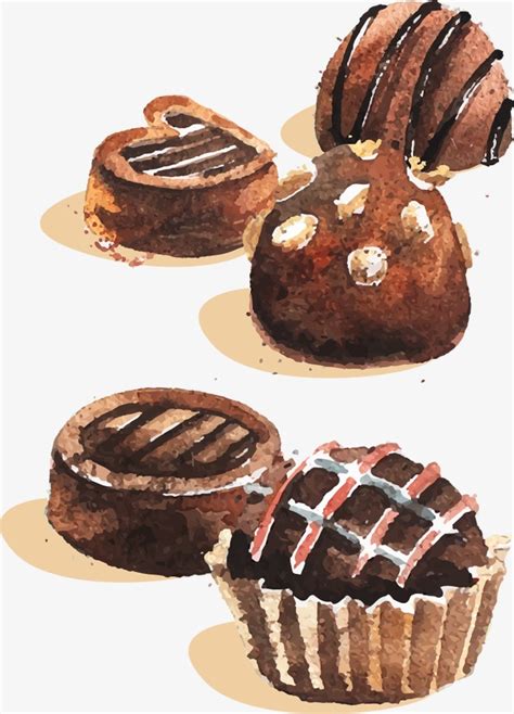 Chocolate Cake Drawing at PaintingValley.com | Explore collection of ...