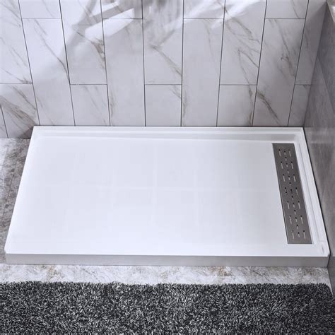 WoodBridge 60" x 30" Shower Base & Reviews | Wayfair.ca