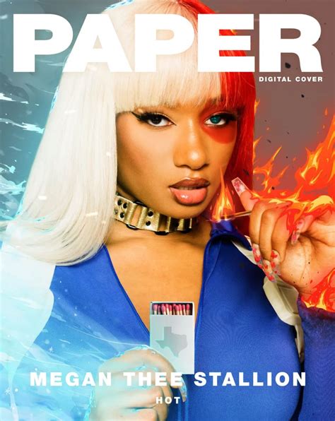 Hot Girl Summer's Megan Thee Stallion covers Paper Magazine