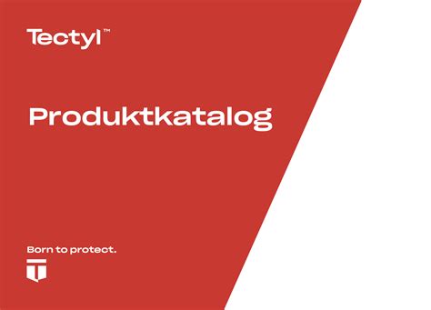 Tectyl™ Produktkatalog – Costenoble