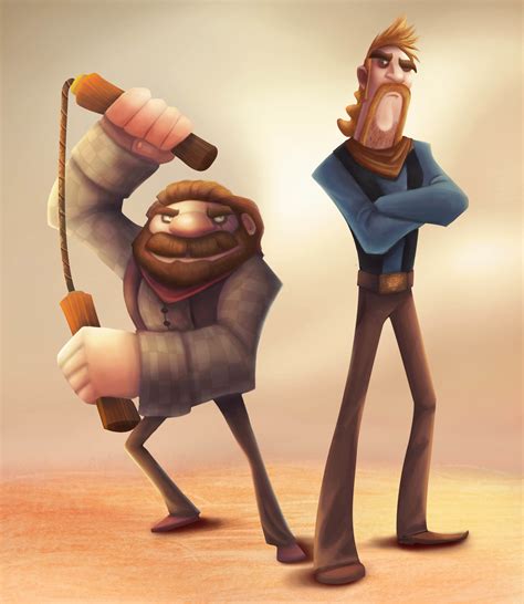 William Alvarez Portfolio - Western Character designs