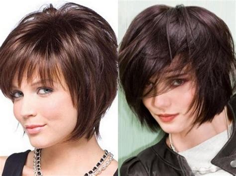 короткие стрижки для женщин после 40 круглое лицо фото какие подойдут
