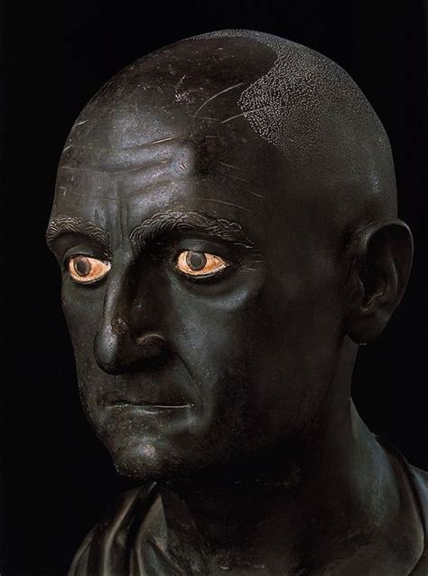 Bust of Publius Cornelius Scipio Africanus. Detail. Naples, National ...