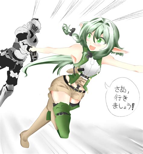 High Elf Archer w/ Goblin Slayer by ryaniscooly3 on DeviantArt