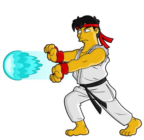 Springfield Punx: Street Fighter Weekend; Ryu!