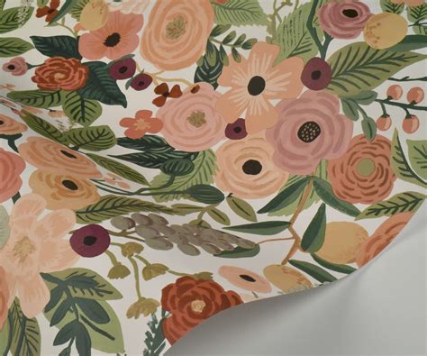 Garden Party Wallpaper Sample - Rose Multi – Rifle Paper Co