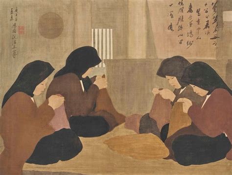 Художник из Вьетнама Нгуен Фан Тянь (1892-1984) | Мировая живопись ...