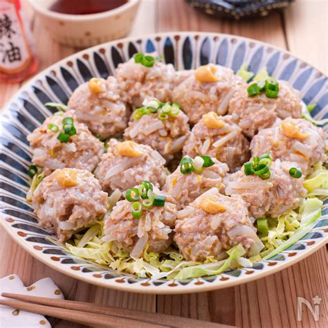 【皮なしもやししゅうまい】レンジで完成！簡単しゅうまい♪ | レシピサイトNadia