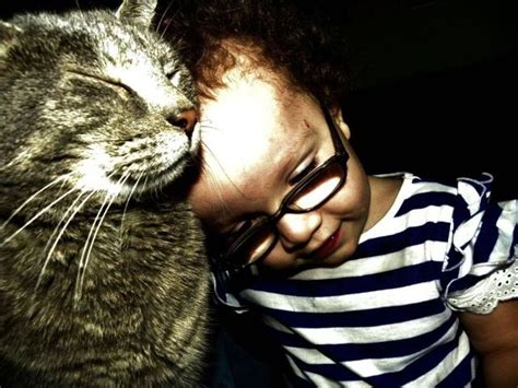 Las Fotos Mas Alucinantes: gato y niño