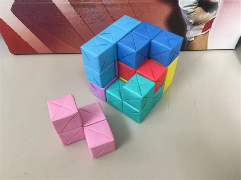 Cómo Hacer Un Cubo De Papel 4