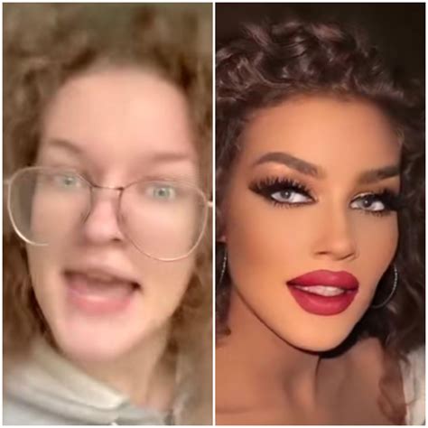 Is it just me or are these tiktok "makeup" transitions going too far