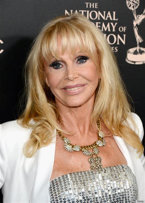 britt ekland bond girl hits  red carpet    huffpost life